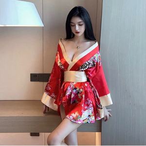 Conjunto de Lencería Sexy Estilo Kimono Japonés 2026 para Adolescentes y Mujeres Maduras, con Obi y Braguita - Product Image 1