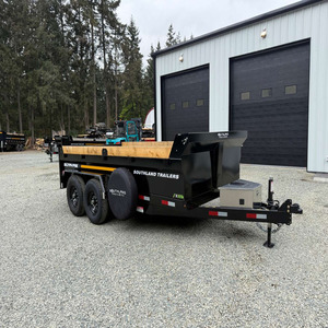 Dump <b>Trailer</b> 7X14 Aluminum/Alloy Full <b>Trailer</b> Hydraulic Dump Tipping 25001-30000kg Max Payload Low Price <b>Farm</b> <b>Trailer</b> - Product Image 1