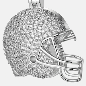 จี้เพชร CZ สไตล์ฮิปฮอปสำหรับผู้ชาย ดีไซน์เก๋ ชุบทอง วัสดุอัลลอยด์ เหมาะเป็นของขวัญสำหรับงานปาร์ตี้ - Product Image 3