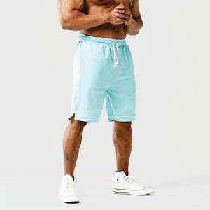 Pantalones cortos de baloncesto con estilo para hombre, pantalones cortos de gimnasio de malla personalizados con diseño de doble capa para mayor comodidad - Product Image 1