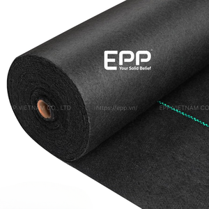 Heavy Duty 5OZ 6OZ Hecho en Vietnam Tela de paisaje perforada con aguja Barrera de malezas de urdimbre transpirable Estera de malezas Lisa Suministro de fábrica - Product Image 3