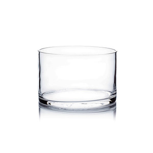 VCY0604 - แจกันแก้วทรงกระบอก - 6 นิ้ว x 4 นิ้ว - Product Image 1