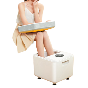 3-in-1 Foot Spa Massager with Graphene Heating and <b>Vibrating</b> Function Timing Control Multifunctional Bath Stool - Product Image 1