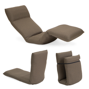 Sillón reclinable de lujo moderno, venta al por mayor, silla de suelo plegable de hierro con soporte trasero para uso en oficina y sala de estar - Product Image 2
