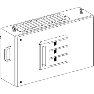 Per SCHNEIDER ELECTRIC KSB400HD502 CANALIS 400A Unità di Distribuzione Elettrica con Interruttore Fusibile e Sezionatore NH1 - Product Image 1