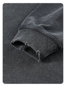 Sweat-shirts à capuche d'hiver de haute qualité avec logo imprimé par sublimation, lavage à l'acide, surdimensionnés, prix de gros d'usine, vente - Product Image 4