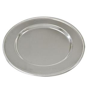 Plato de Presentación de Cobre Martillado a Granel, Platos Base Rústicos de Metal para Cena, Bandeja de Servicio Premium Hecha a Mano para Bodas y Eventos de Hotel - Product Image 3