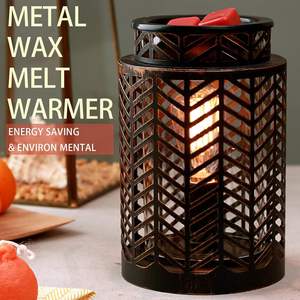 Contenedor de almacenamiento con recubrimiento de polvo negro de hierro puro para cera perfumada Decoración elegante para el hogar y el regalo Hecho a mano en la India - Product Image 6