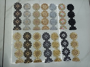 Tela de Encaje Bordado Blanco Ecológico de Lujo para Velos de Novia, Vestidos, Zapatos - Venta al por Mayor Directa del Exportador - Product Image 5