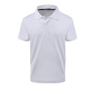 Venta al por mayor de fábrica Hombres 88% Poliéster 12% Spandex Popular Ecológico Polo de golf de secado rápido Camiseta - Product Image 3