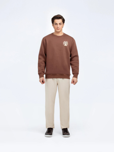 EcoSmart Fleece, jersey de mezcla de algodón, Sudadera de cuello redondo para hombre, productos personalizados de alta calidad - Product Image 2