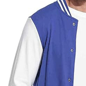 Chaqueta Universitaria Personalizada de Alta Calidad en Oferta, Chaqueta Bomber con Mangas de Cuero, Chaquetas Universitarias - Product Image 3