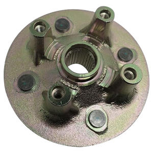 Camper Yacht Trailer Caravan10 "y 12" Dacromet Finish Ventilar Disco Rotores Hub con Calibrador Hidráulico - Product Image 3