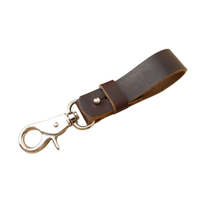 Impression de logo personnalisé 2024 porte-clés les plus vendus porte-clés différents modèles porte-clés porte-clés en cuir véritable de haute qualité en gros - Product Image 2