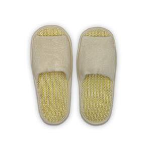 Pantoufles Fourniture directe d'usine 100% coton naturel Sisal Pantoufles de massage des pieds Pantoufles confortables personnalisées - Product Image 4