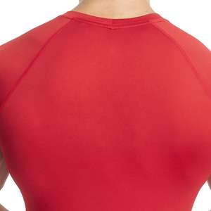 เสื้อยืดรัดกล้ามเนื้อแห้งเร็วสำหรับผู้ชายชุดออกกำลังกายระบายอากาศได้ดีดีไซน์กำหนดโลโก้ได้เองสำหรับฤดูร้อน - Product Image 4