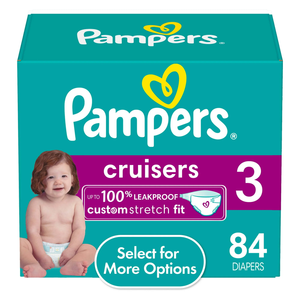 ผ้าอ้อมเด็กสำหรับ Pampers Cruiser ขนาด3 84มีคุณสมบัติพิมพ์ลายเลือกสำหรับตัวเลือกเพิ่มเติม - Product Image 1