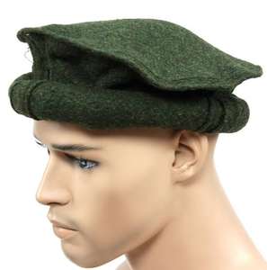 Chitrali pakol หมวกขนสัตว์100% ปรับได้ - Product Image 1