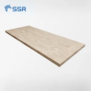 SSR VINA - Rubberwood  Hevea  Butcher Block Countertop - Rubberwood Butcher Block Worktop/ Kitchen Butchers Block Countertop