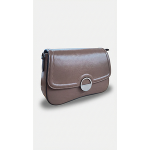Structured Crossbody Bag in Genuine Ruga Leather - Made in <b>Italy</b> - 26005 - Product Image 1