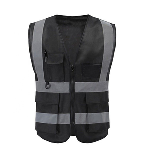 Chaleco DE TRABAJO DE SEGURIDAD personalizado al por mayor, chaqueta de seguridad reflectante para ingenieros, chaleco para correr de malla de alta visibilidad para construcción industrial - Product Image 3