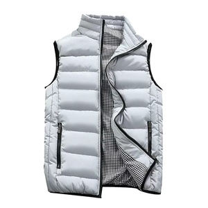 Chaqueta Casual de Invierno para Hombre con Cuello Alto, Suave, Cómoda y Duradera, de Color Sólido y Transpirable - Product Image 1