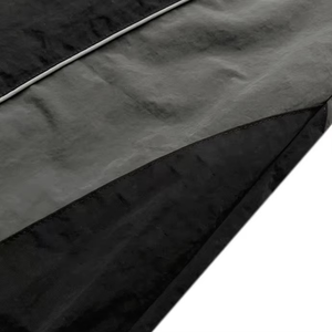 Chándal personalizado con cremallera bordada, conjunto de chándal de nailon con capucha y pantalones de chándal de nailon, chándales cortavientos para hombre - Product Image 4