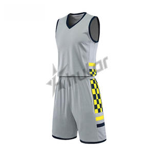 Ensemble d'uniformes de basket-ball d'été personnalisables Vêtements de sport réversibles pour votre propre équipe Options de taille plus - Product Image 1