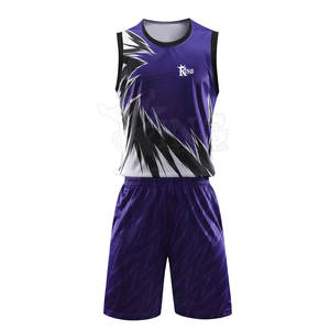 ชุดกีฬาบาสเก็ตบอลชุดกีฬากลางแจ้งทำจากวัสดุโพลีเอสเตอร์100% - Product Image 1