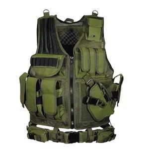 Caza personalizado táctico hombres chaleco deportes al aire libre al por mayor chaleco táctico logotipo personalizado al aire libre personalizado fabricante al por mayor - Product Image 2