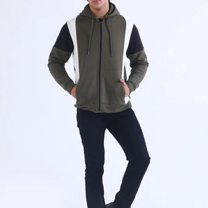 Sudadera con capucha personalizada OEM de fábrica al por mayor, ropa informal, suéter con capucha para hombre, sudaderas con capucha de nuevo estilo, sudadera con cremallera para hombre, logotipo personalizado - Product Image 2