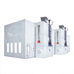 7000x5150x3250mm CE approuvé brûleur Diesel système de chauffage infrarouge électrique éclairage LED cabine de pulvérisation de peinture de voiture - Product Image 5