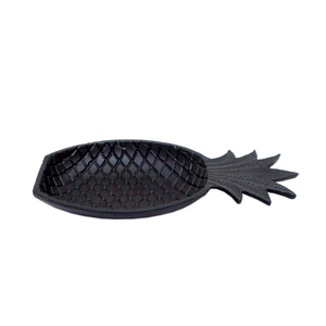 Plat de service en forme d'ananas de style simple, plateau de service fini gris rugueux pour la vaisselle de maison et de restaurant - Product Image 3