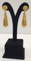 Vente chaude 24KT Plaqué Or Cinq Grammes Long Ensemble de Bijoux de Conception de Charme Pour Femme Nouvelle Collection Offre Promotionnelle