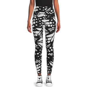 100% coton Fitness Wear taille adulte femmes Leggings nouveau dernier Style à la mode Spandex / Nylon bas prix femmes Leggings - Product Image 1