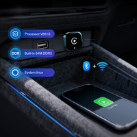 Ewaygps Prix d'usine Adaptateur USB Mini universel 2 en 1 Nouveau Android Auto Bluetooth Wifi sans fil Carplay pour Volvo Benz VW