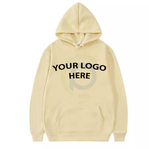 เสื้อฮู้ดผ้าโพลีเอสเตอร์สำหรับผู้ชายผู้หญิงเสื้อมีฮู้ดพิมพ์ลายเรียบพร้อมโลโก้ออกแบบได้ตามต้องการ - Product Image 2