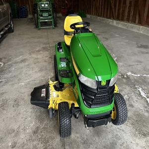 Tracteur à gazon John Deeree X380 4WD 35HP d'origine, mini tracteur à vendre en stock, livraison rapide, achetez maintenant - Product Image 5