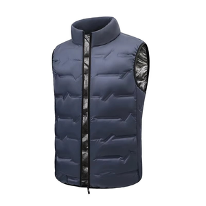 Gilets pour hommes, col montant confortable, sans manches, Ryan Pro Gear, gilet matelassé de haute qualité, prix de gros - Product Image 4