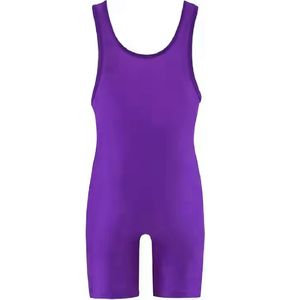 Venta al por Mayor de Singletes de Lucha Personalizados para Adultos de Talla Grande, Material de Poliéster + Spandex, Diseño Transpirable, Cierre a Presión, 100% Alta Calidad - Product Image 2