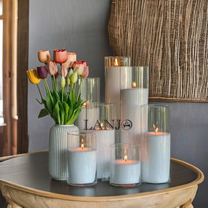 Kit de Cera de Arena para Velas LANJO OEM/ODM de Marca Privada, 1 kg, con 100 Mechas de Algodón, Multicolor, Recargable, Ecológico, Decoración para el Hogar - Product Image 1