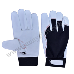 Gants de mécanicien de sécurité pour le travail Logo personnalisé Paume de construction Assemblage de travail tactique Outil de protection des mains - Product Image 3
