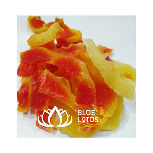 Papaya seca suave con aroma exótico y textura masticable que aporta un sabor tropical refrescante a tu día - Product Image 1