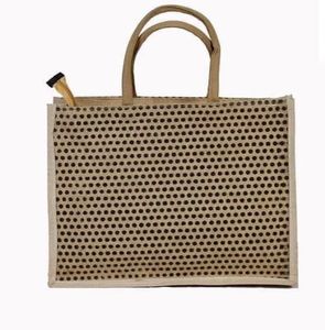 Nouveau sac de courses en jute avec logo, prix abordable, imprimé personnalisé, tissu recyclable, rose, blanc, bleu, exportation du Bangladesh - Product Image 5