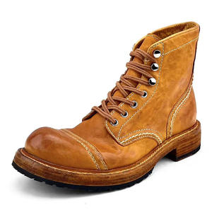 Bottes de travail avec soutien et talon antidérapant pour hommes, pour le travail en extérieur et les longues promenades - Product Image 4