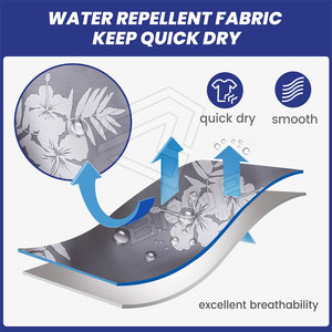 Pantalones cortos de baño de malla transpirable de verano para hombre, diseño de impresión por sublimación personalizado con Material de algodón 100% - Product Image 3
