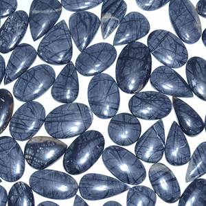 Offre de gros sur les cabochons de jaspe Picasso naturels Pierres précieuses de quartz pour la fabrication de bijoux Cristaux - Product Image 4