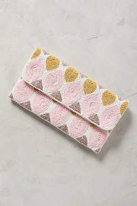 Petit sac à main perlé avec broderie artistique - Product Image 3