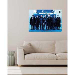 For BTS Hanging Scroll <b>Poster</b> Canvas and Plastic Digital Printed Graphic for Flags Banners - Product Image 3