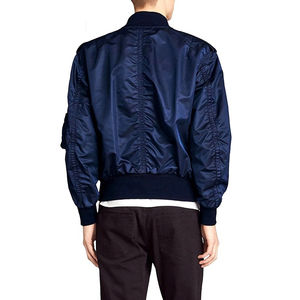 Chaquetas universitarias de satén Diseño Premium de satén Personalizado Impermeable Original Cómodo Portátil Ropa de hombre Chaquetas universitarias - Product Image 2